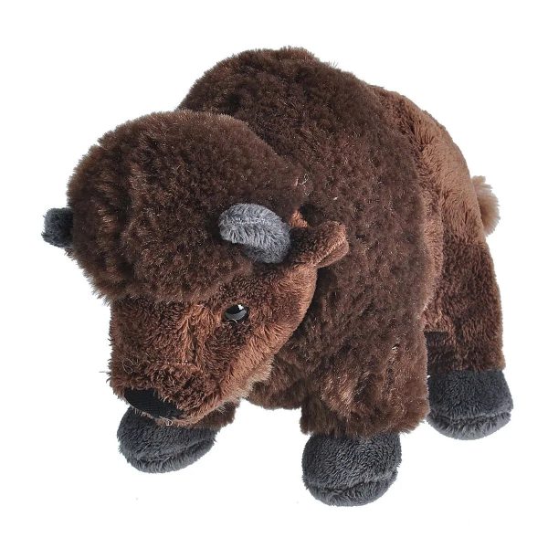 Wild Republic Cuddlekins Mini Bison Stuffed Animal 8″ Wild Republic Cuddlekins Mini Bison Stuffed Animal 8"