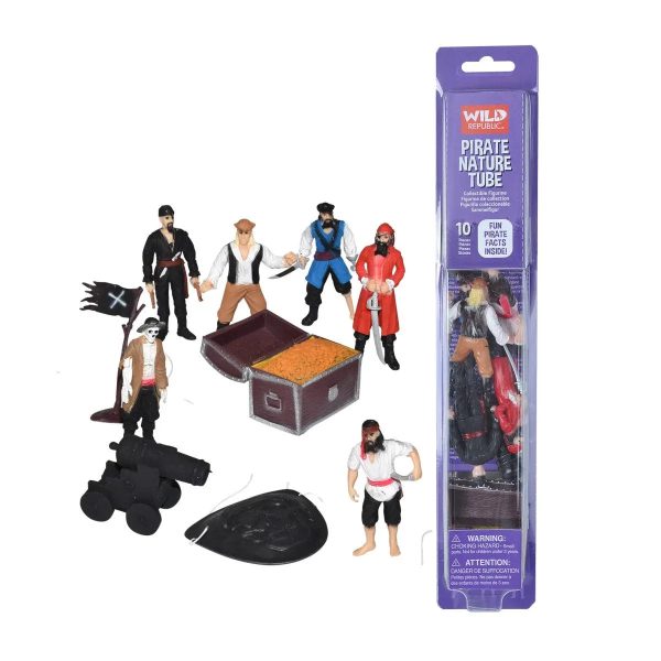 Wild Republic Nature Tube Pirate 13"