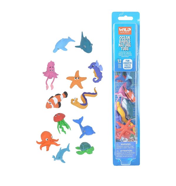 Wild Republic Nature Tube Ocean Baby 13"