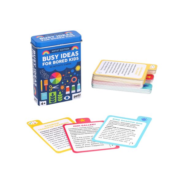 Busy Ideas For Bored Kids: Artist Edition made by Chronicle Books