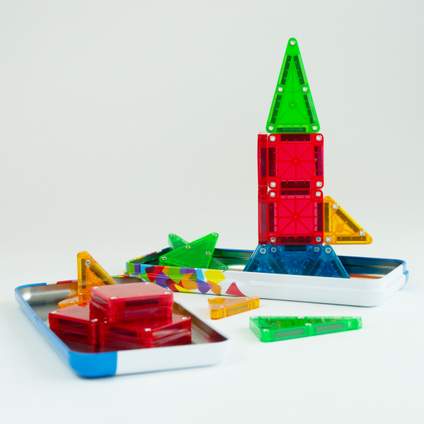 MicroMAGS 26-Piece Travel Set made by Magna-Tiles