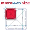 Magna-Tiles MicroMAGS 26-Piece Travel Set Toys