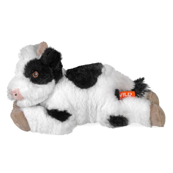 Wild Republic Ecokins-Mini Cow Stuffed Animal 8" Toys