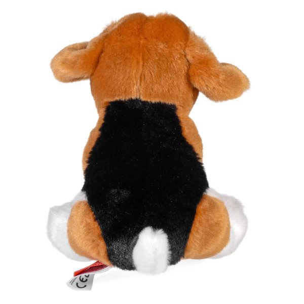 Pocketkins-ECO-Beagle Dog Stuffed Animal 5" made by Wild Republic