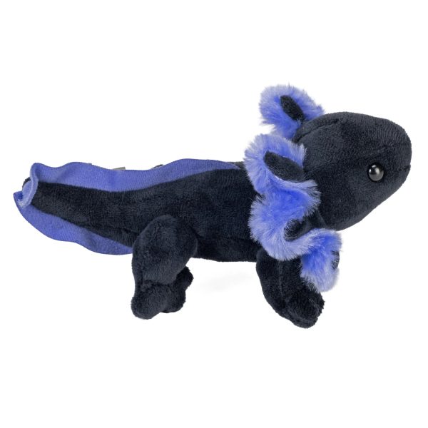 Wild Republic Pocketkins-ECO-Axolotl Black Stuffed Animal 5" part of our  collection