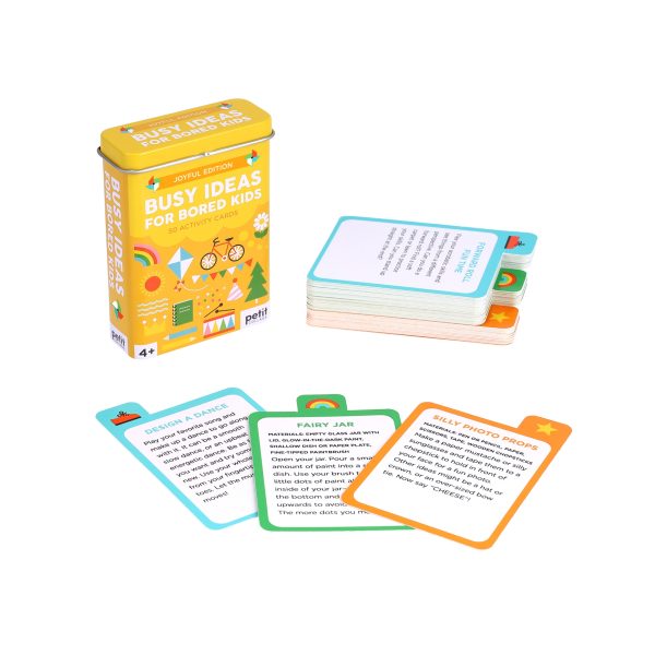 Busy Ideas for Bored Kids Joyful Edition made by Chronicle Books