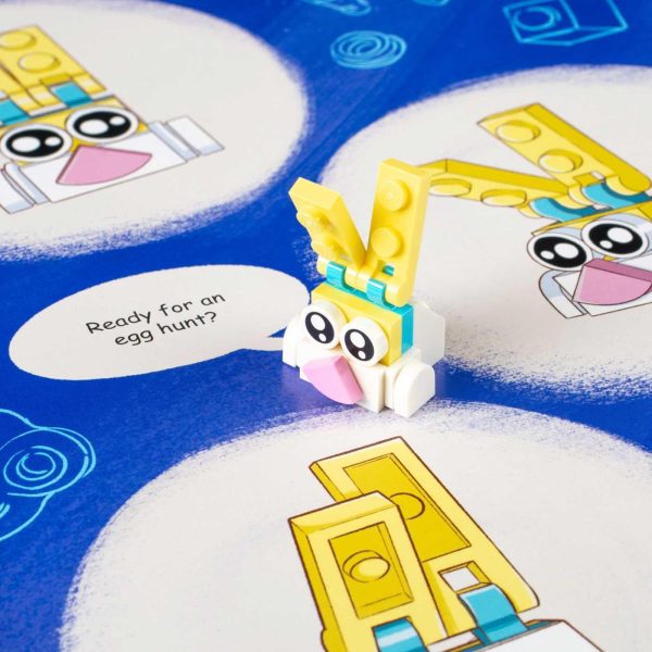 Simon & Schuster LEGO Books: Easter Build and Play! Activity Book with Minifigure Children's Books