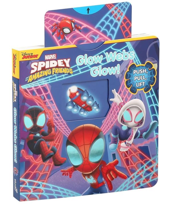 Marvel Spidey and His Amazing Friends: Glow Webs Glow! Board Book from Simon & Schuster
