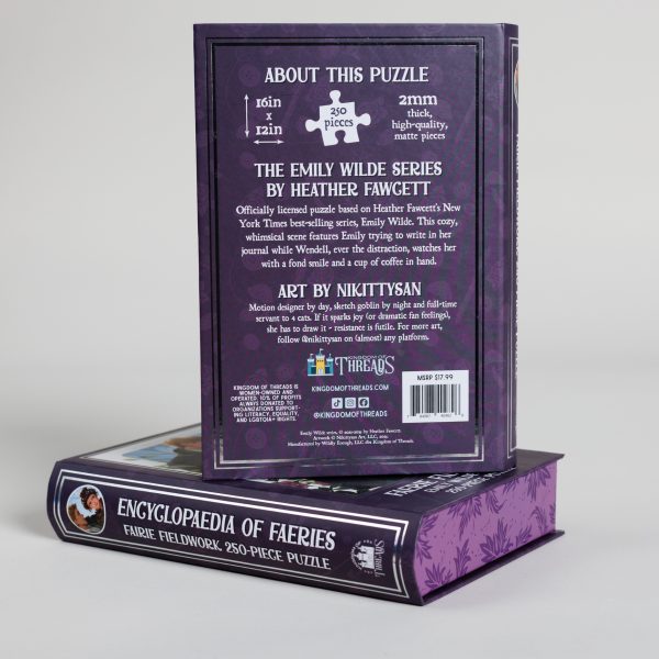 Kingdom of Threads Faerie Fieldwork Keepsake Puzzle Emily Wilde Puzzles