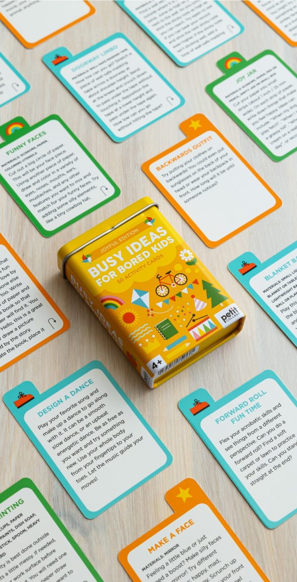 Chronicle Books Busy Ideas for Bored Kids Joyful Edition Toys