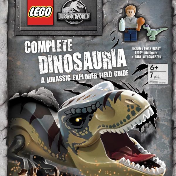 LEGO Jurassic World Complete Dinosauria Hardcover Book LEGO Jurassic World Complete Dinosauria Hardcover Book