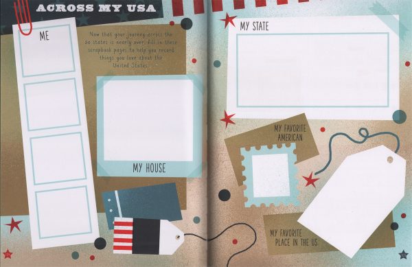 EDC Publishing Across the USA Activity Book part of our  collection