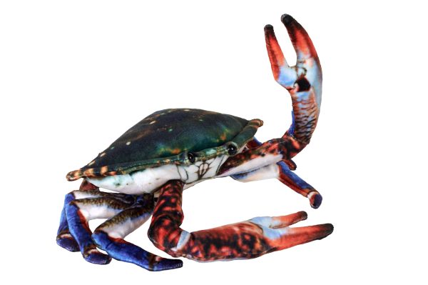 Wild Republic Living Crab Stuffed Animal 9"