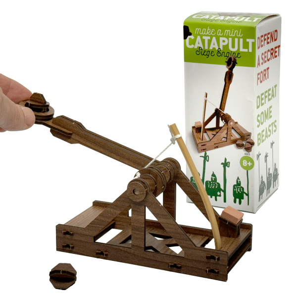 Copernicus Toys Mini Catapult Wooden Engineering Model Building Kit Copernicus Toys Mini Catapult Wooden Engineering Model Building Kit