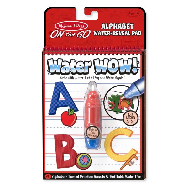 Water wow alphabet Water wow alphabet
