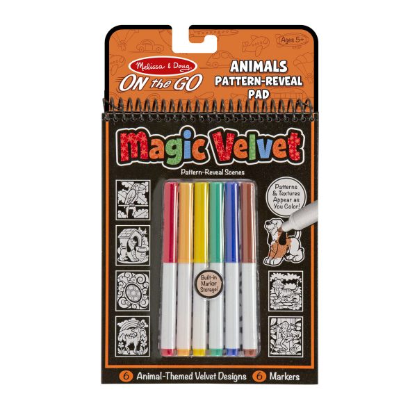 Melissa & Doug Magic Velvet – Animal Melissa & Doug Magic Velvet - Animal