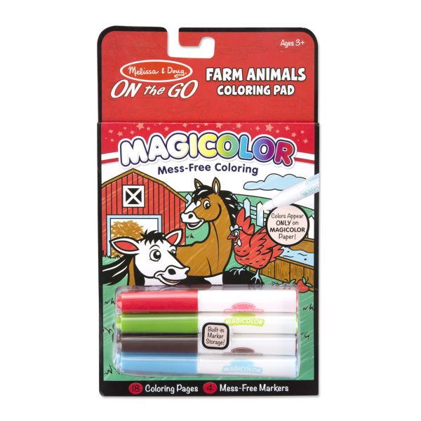Melissa & Doug Magicolor Coloring Pad – Farm Animals Melissa & Doug Magicolor Coloring Pad - Farm Animals