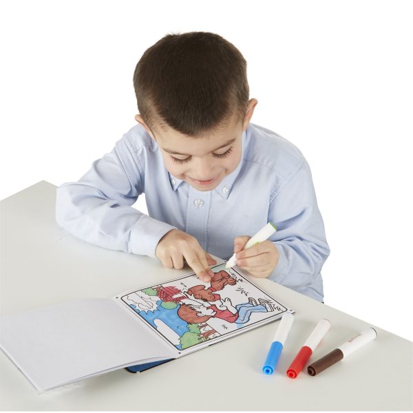 Game and activity coloring pad