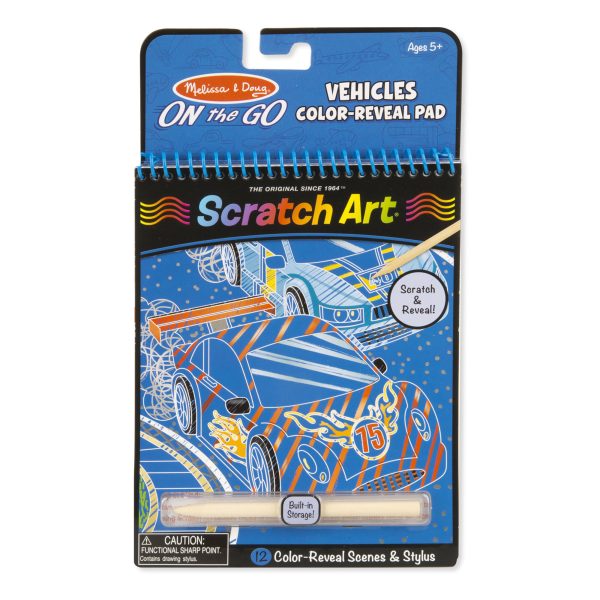Melissa & Doug Vehicles Color-Reveal Pad Melissa & Doug Vehicles Color-Reveal Pad