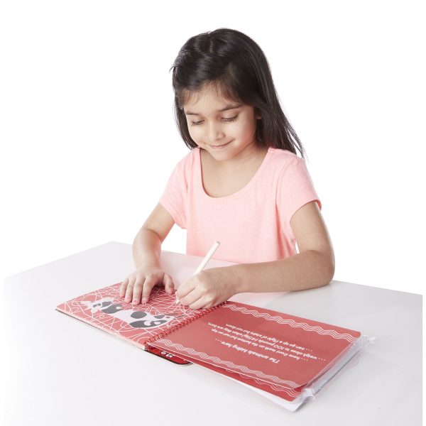Animal families scratch art pad