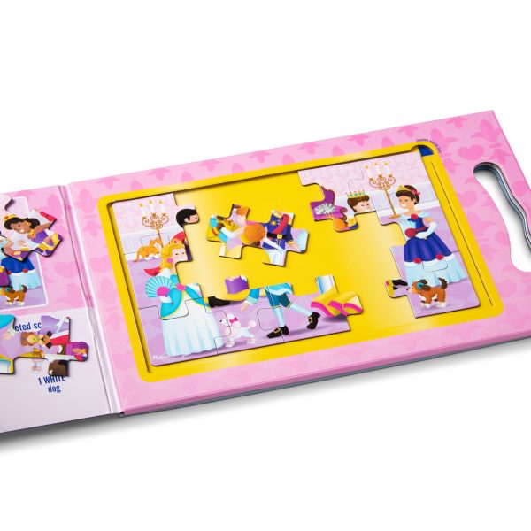 Melissa & Doug Take Along Magnetic Jigsaw Puzzles Princesses available at Blossom