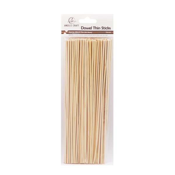 Angels Craft Thin Dowel Sticks Angels Craft Thin Dowel Sticks