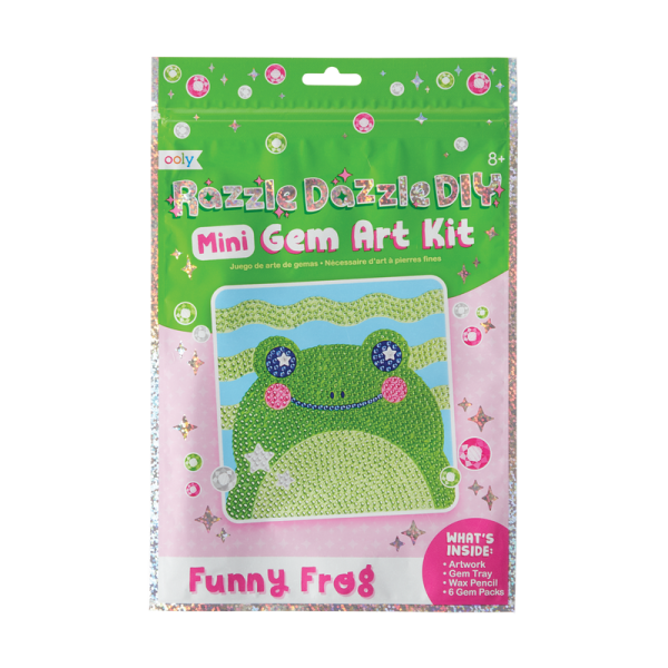 OOLY Mini Razzle Dazzle Funny Frog