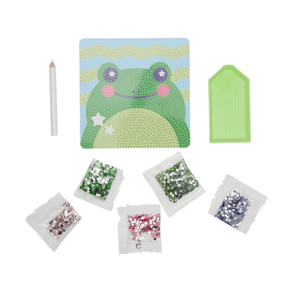 Mini Razzle Dazzle Funny Frog from OOLY