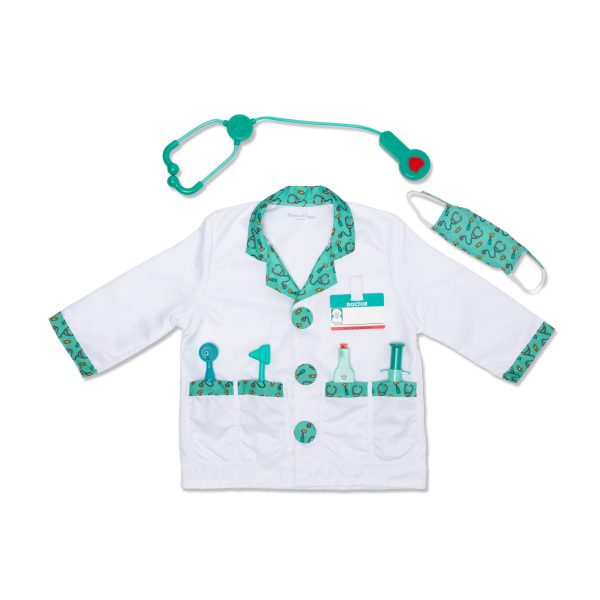 Melissa & Doug Doctor Role Play Costume Set Melissa & Doug Doctor Role Play Costume Set