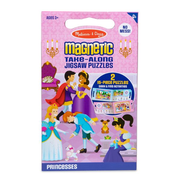 Melissa & Doug Take Along Magnetic Jigsaw Puzzles Princesses Melissa & Doug Take Along Magnetic Jigsaw Puzzles Princesses