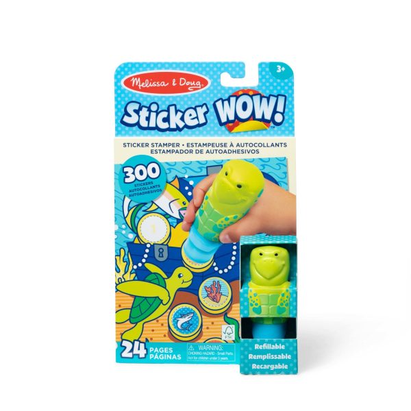 Melissa & Doug Sticker WOW! Activity Pad – Turtle Melissa & Doug Sticker WOW! Activity Pad - Turtle