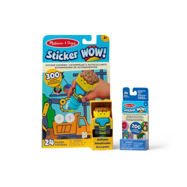 Melissa & Doug Sticker Wow Bulldozer Bundle Melissa & Doug Sticker Wow Bulldozer Bundle
