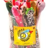 Wild Republic Snap Snakes Stuffed Animal Bracelets 11 Inches (Assorted Colors)