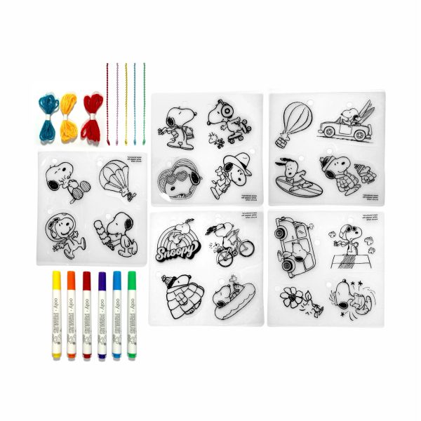 Peanuts DIY Shrink Art Kit made by Ooly