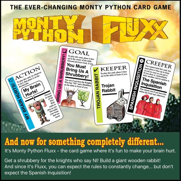 Monty Python Fluxx Card Game