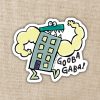 Kingdom of Threads Beastly Building Sticker From Dog Man