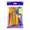 Bazic Paint Brush Foam Brush Set 18-pieces