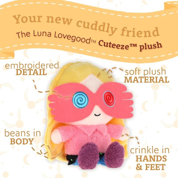 Harry Potter Luna Large Cuteeze Plush made by Kids Preferred