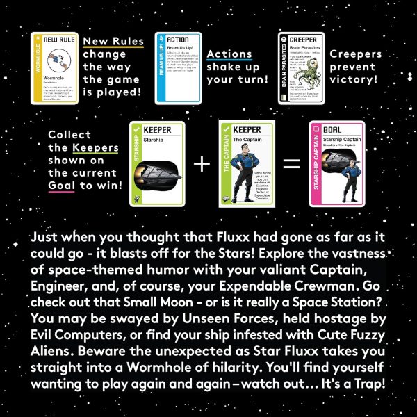 Star Fluxx Card Game