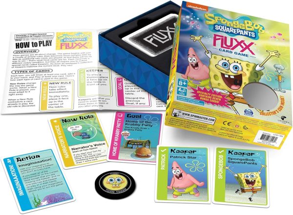 Looney Labs Spongebob Fluxx Games
