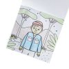 On Safari Carry Along Crayon & Coloring Book Kit made by OOLY