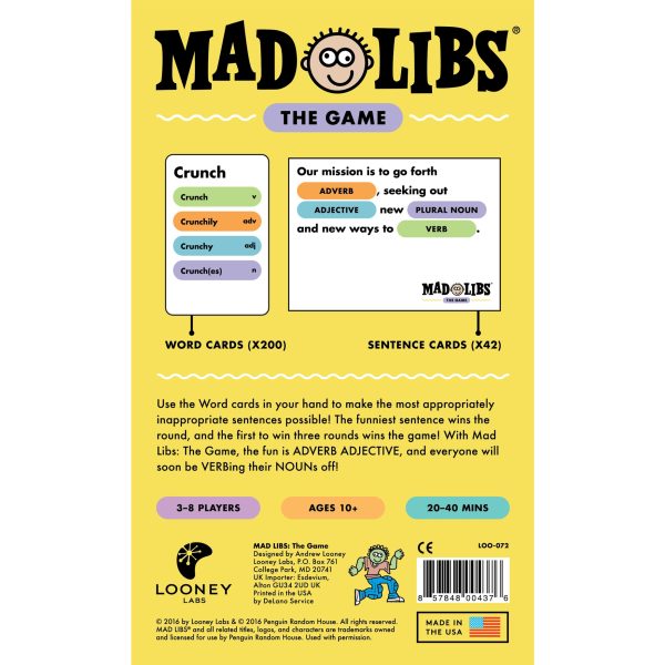 Mad Libs: The Game Games