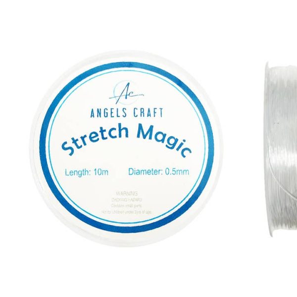 Elastic Beading Wire 0.5mm from Angels Craft