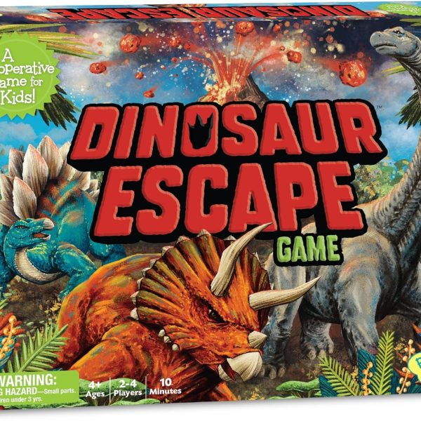 Peaceable Kingdom Dinosaur Escape Cooperative Board Game Peaceable Kingdom Dinosaur Escape Cooperative Board Game