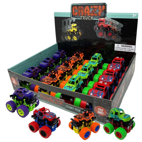 Thin Air Brands Crazy Truck Off-Roader Assorted Colors