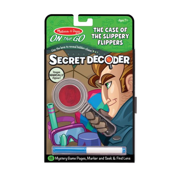Melissa & Doug Secret Decoder Set – Case of the Slippery Flippers Melissa & Doug Secret Decoder Set - Case of the Slippery Flippers