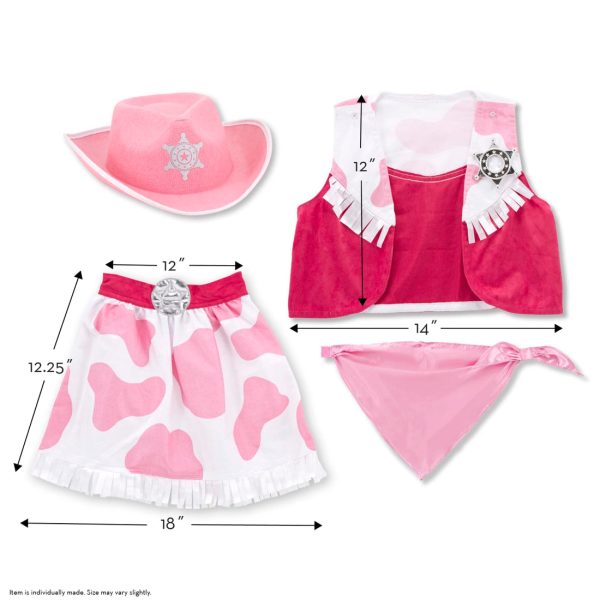 Melissa & Doug Cowgirl Role Play Set part of our Western collection