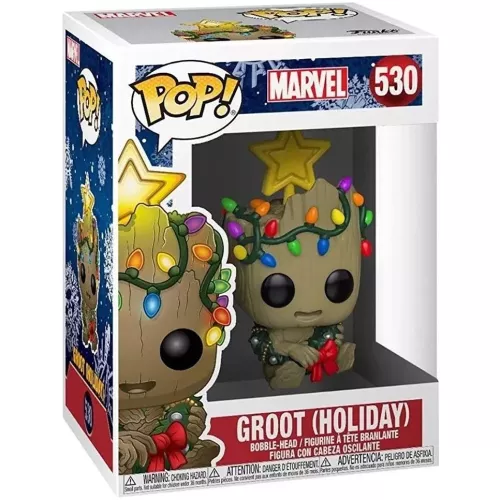Marvel-530-Box_500x500 Funko Groot (Holiday) #530