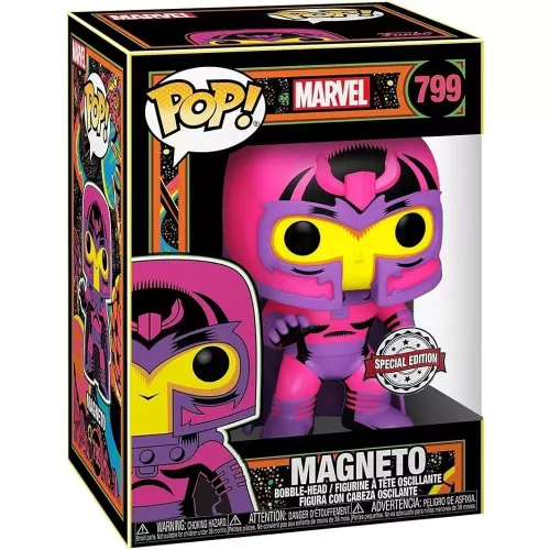Marvel-799-Box_500x500 Funko Magneto (Black Light) #799