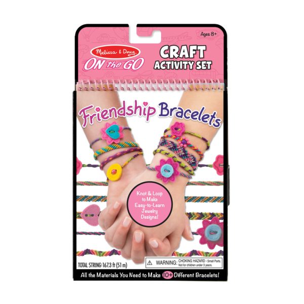 Melissa & Doug On the Go Crafts – Friendship Bracelets Melissa & Doug On the Go Crafts - Friendship Bracelets